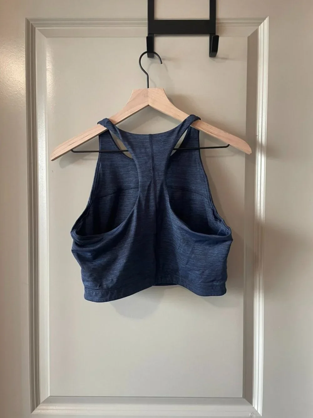 Outdoor Voices Move Free Crop Top Blue  XL